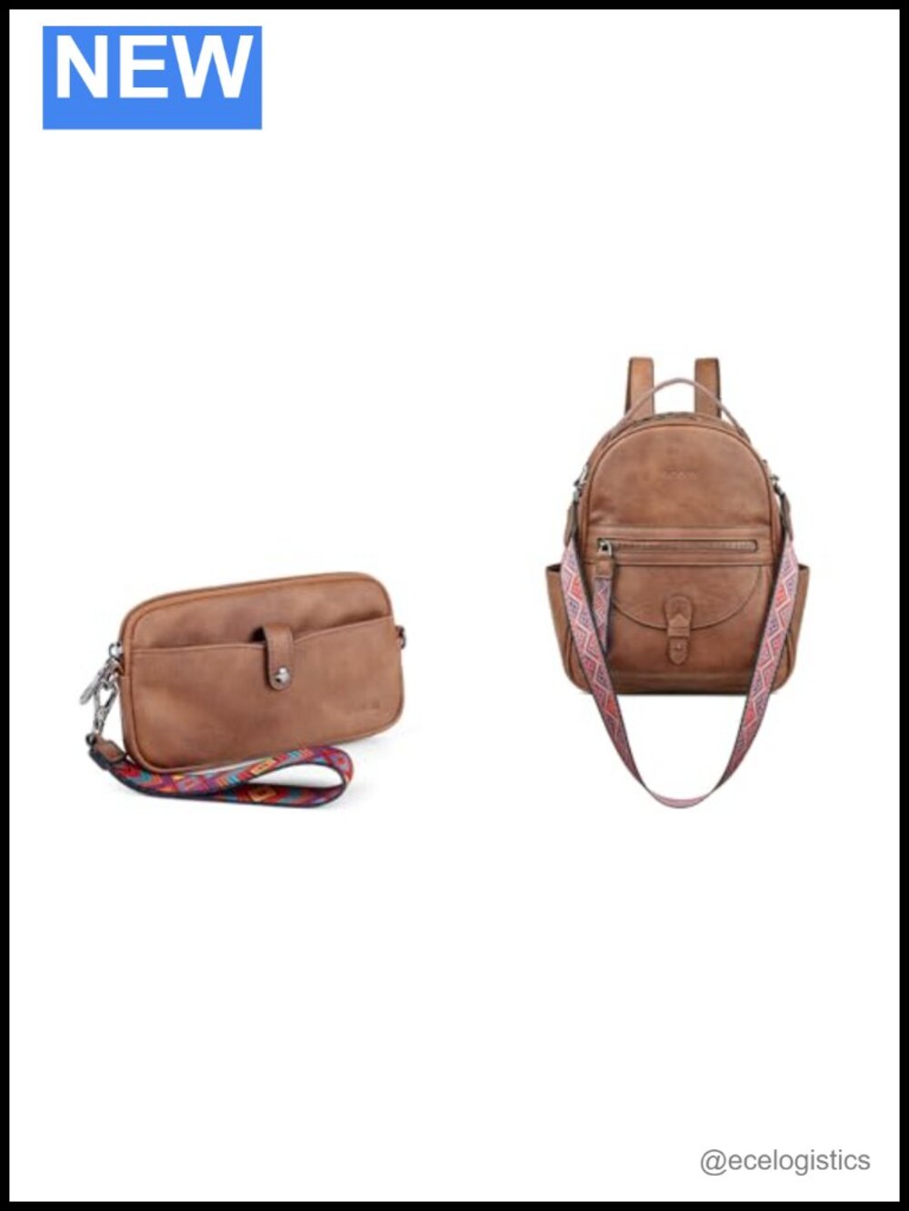 Slim Wristlet Wallet RFID Blocking PU Leather Detachable Strap Women